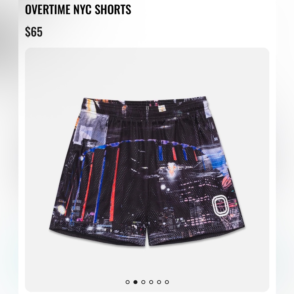 Overtime NYC shorts